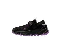 The Souled Store Rovers Men Boys Fashion Sneakers Breathable Mesh Thick Sole Velcro Closure Lightweight Sneakers, Black Panther, 6.5 UK