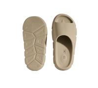 The Souled Store Slides: Men and Boys EVA Lightweight Solid Slip On Sliders, Beige, 6 UK
