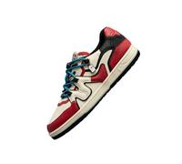 The Souled Store Urban Blaze: Inferno Men and Boys Red Toggle Closure Low Top Sneakers, Inferno, 6 UK