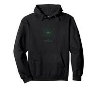 The Sound Between Stars Sacred Geometry Cymatics Frequency Pullover Hoodie