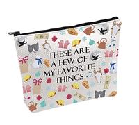 The Sound of Music Inspired Gifts My Favorite Things Song Makeup Bag Musical Movie Zipper Pouch Broadway Theater Party Gifts (Favorite Things UK)