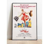 The Sound Of Music Julie Andrews Movie Film Promo Poster : Huge 36"x24" Print Similar (Slightly Larger) to A1 Size BRING YOUR WALLS TO LIFE !!