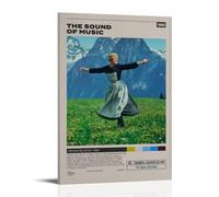 The Sound Of Music Poster Classic Vintage Musical Movie Cover Music Posters for Room Aesthetic Canvas Wall Art Bedroom Decor12x18inch(30x45cm)