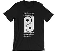 The Sound of Philadelphia International Records Men T Shirt Philly Funk Tee Black XL