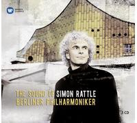 THE SOUND OF SIMON RATTLE &BERLINER PHILHARMONIKER 3CD NEW MAHLER/HOLST/DEBUSSY