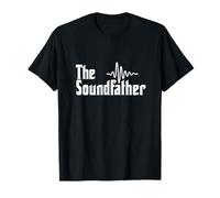 The Soundfather Audio Sound Engineer Technician Father's Day T-Shirt