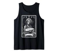 The Sourdough Bread Baking Bread Baker Tarot Card Skeleton Tank Top