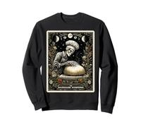 The Sourdough Whisperer Bread Baking Bread Baker Tarot Card Sweatshirt