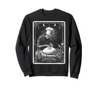 The Sourdough Whisperer Bread Baking Bread Baker Tarot Card Sweatshirt