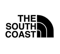 'The South Coast' Vinyl Decal - Southerner Coast Funny Logo for Window CAR ETC
