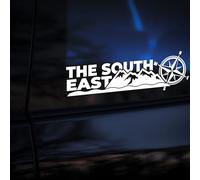 The South East Decal Sticker Campervan Vanlife Adventure Mountain Compass