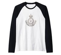 The South Wales Borderers vintage logo Raglan Baseball Tee
