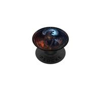 The Space Wolf Dragon the legend among the stars PopSockets Adhesive PopGrip