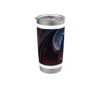 The Space Wolf Dragon the Legend Among the Stars Stainless Steel Insulated Tumbler