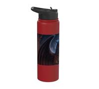 The Space Wolf Dragon the Legend Among the Stars Stainless Steel Insulated Water Bottle