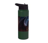 The Space Wolf Dragon the Legend Among the Stars Stainless Steel Insulated Water Bottle