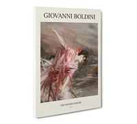 The Spanish Dancer By Giovanni Boldini Canvas Print | Gallery Wrapped 30mm Frame Wall Art | 24x16 inches | Ready to Hang | Classic People Picture | Living Room Bedroom Lounge Office
