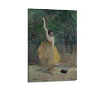The Spanish Dancer by Henri De Toulouse-Lautrec Painting Art Poster Art Canvas Decor Wall Print Photo Home Modern Decoratives 16x24inch(40x60cm)