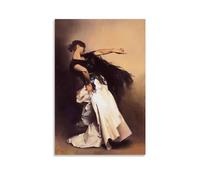 The Spanish Dancer By John Singer Sargent Painter Artwork Poster Artworks Picture Print Wall Art Painting Canvas Gift Decor Homes Decorative 08x12inch(20x30cm)