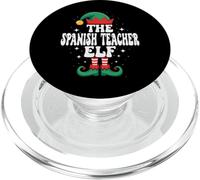 The Spanish Teacher Elf Funny Christmas Matching Family PopSockets PopGrip for MagSafe