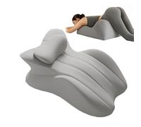 The Spark Pillow,Upgrade Couples Comfort Cushion27 Degree Couples Pillow for Reducing Waist Pressure,Discreet Couple Pillows,Ergonomic Memory Posture Rebound Pillows(Gray2)