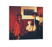 The Sparrow And The Hawk by jack_vettriano Wall Art Prints Poster Canvas Poster Wall Art Picture Prints Hanging Photo Decor Home Posters Artworks 24x24inch(60x60cm)
