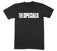 The Specials Men's Logo Cotton T-Shirt in Black | Size: Large The Specials Black L