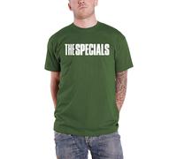 The Specials Solid Band Logo T-Shirt in Green | Size: Medium The Specials Green M
