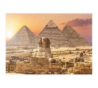 The Sphinx And The Pyramids, Giza, Egypt - Premium 1000 pieces Puzzle - MyPuzzle special collection from Puzzle Galaxy