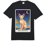 The Sphynx Tarot Card Comfort Colors Adult Heavyweight T-Shirt