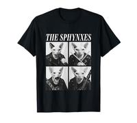 The Sphynxes Cats Rockers Animals Rock Music Emo Punk Band T-Shirt
