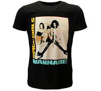 The Spice Girls T Shirt Wannabe Logo Official Mens Black