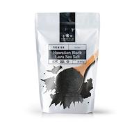 The Spice Lab Black Salt - Real Hawaiian Black Lava Salt - Fine 1 Pound - OU Kosher Gluten-Free Non-GMO Gourmet Salt - Authentic Hawaiian Black Salt - Excellent Halloween Margarita Salt - No. 4061