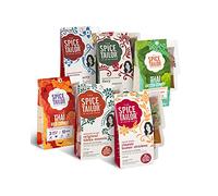 The Spice Tailor - Asian & Indian Curry Cooking Sauce Meal Kit 6- Pack Mixed Selection - Thai Green, Thai Red, Tikka Masala & Fiery Goan Curries