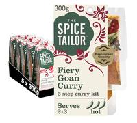 The Spice Tailor - Indian Curry Sauce Meal Kit Fiery Goan Curry, Pack of 5, Vegetarian