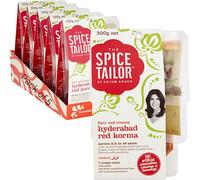 The Spice Tailor - Indian Curry Sauce Meal Kit, Hyderbad Red Korma, Pack of 5, Vegetarian