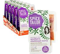 The Spice Tailor - Indian Curry Sauce Meal Kit Southern Chettinad Curry, Pack of 5, Vegetarian
