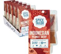 The Spice Tailor Indonesian Peanut Satay Curry Sauce Kits (5-Pack)