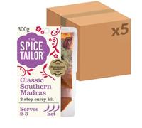 The Spice Tailor Southern Madras Curry Sauce Meal Kit, 300 g (5-Pack)