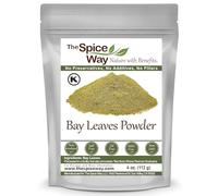 The Spice Way Bay Leaves - ground (4 oz) bay leaf powder great for cooking soups, stews and vegetables