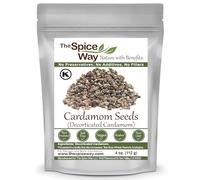 The Spice Way Cardamom decorticated - ( 4 oz ) made from premium green cardamom pods