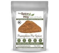 The Spice Way Pumpkin Pie Spice - 8 oz seasoning includes Cinnamon, Ginger, Nutmeg, Cloves & Allspice - Perfect for Baking