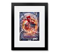 The Spider-Man Trilogy All Movie Film Posters Cast Signed A4 Poster Photo Print Framed Autograph Gift Tobey Maguire SpiderMan (No Way Home A4 Framed & Mounted)