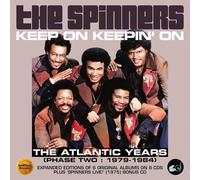 THE SPINNERS - KEEP ON KEEPIN' ON: THE ATLANTIC YEARS (PHASE TWO: 1979-1984) CLAMSHELL BOX