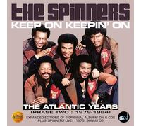 THE SPINNERS - KEEP ON KEEPIN' ON: THE ATLANTIC YEARS (PHASE TWO: 1979-1984) CLAMSHELL BOX