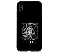 The Spiral Code Nautilus Geometry Ocean Wonder Art Case for iPhone XS Max