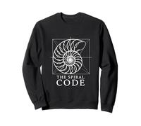 The Spiral Code Nautilus Geometry Ocean Wonder Art Sweatshirt