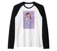 The Spiral Tarot Coquette Breakdown Design Raglan Baseball Tee