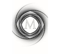 The Spiral Within: A Year of Daily Discovery M Monogram Initial Journal