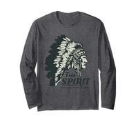 The Spirit Natural Born Hunter Outdoorsman Long Sleeve T-Shirt